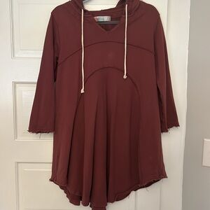 FREE PEOPLE sweatshirt tunic/dress M/L